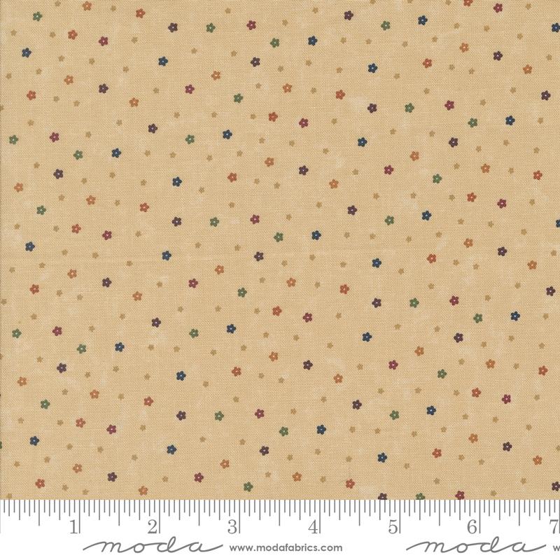 Moda Fabrics Kansas Troubles Daisy Lane 9769 11 Dandelion Multi quilting 100% Cotton fabric