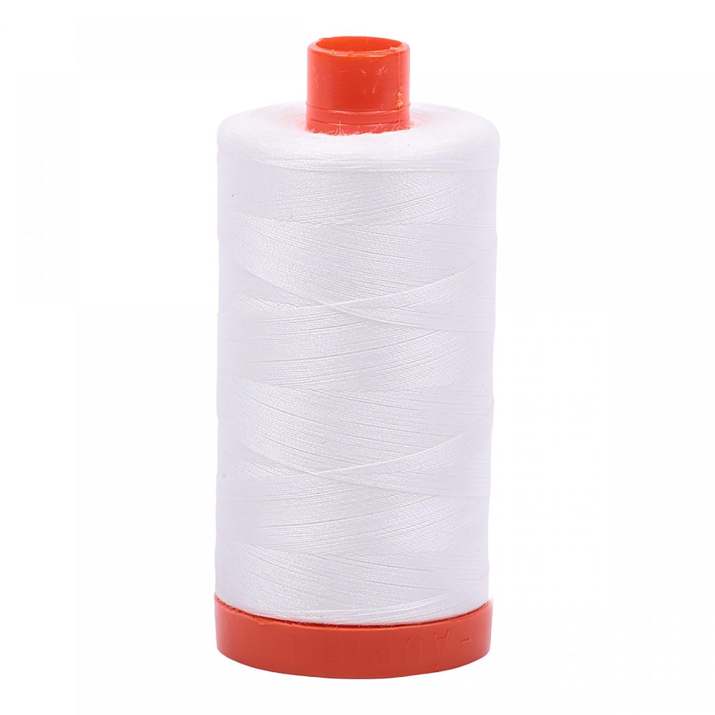 Aurifil Mako Cotton Thread Solid 50wt 1422yds Natural White A1050-2021