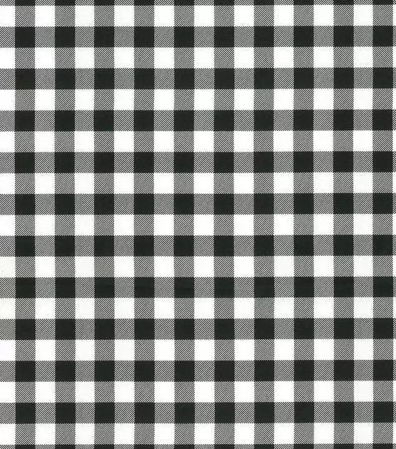 Black With Buffalo Check Christmas Cotton Fabric plaid Christmas fabric 100% Cotton sold by half yard by the yard