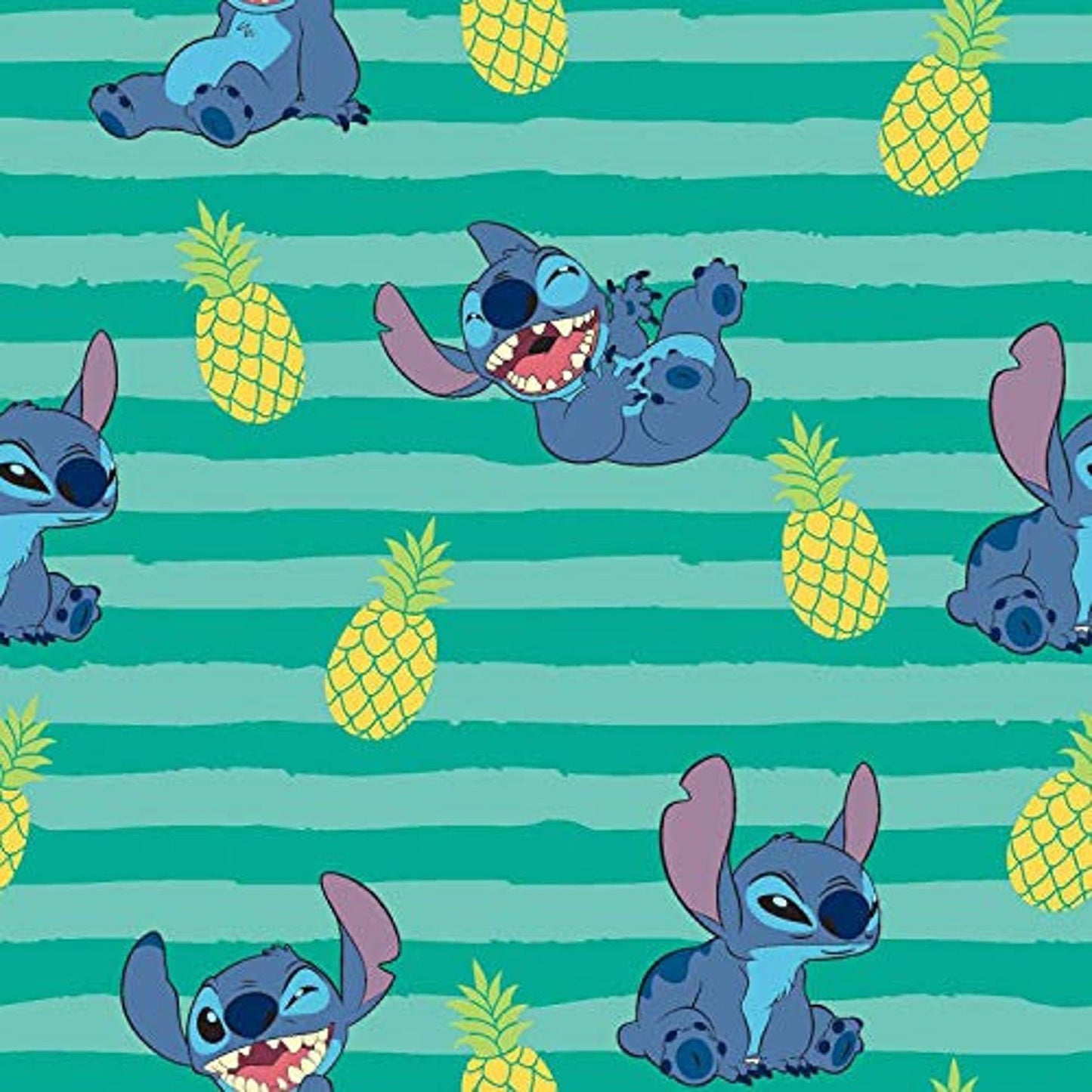 Disney Lilo & Stitch clearance Cotton Fabric Ohana Means Family fat quarter half yard one yard