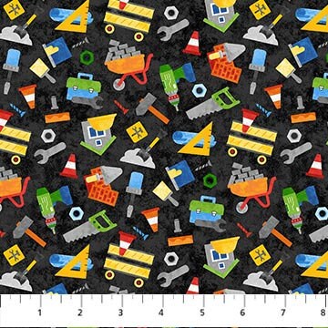 Northcott Build Your Own World 25256-99 100% Cotton fabric