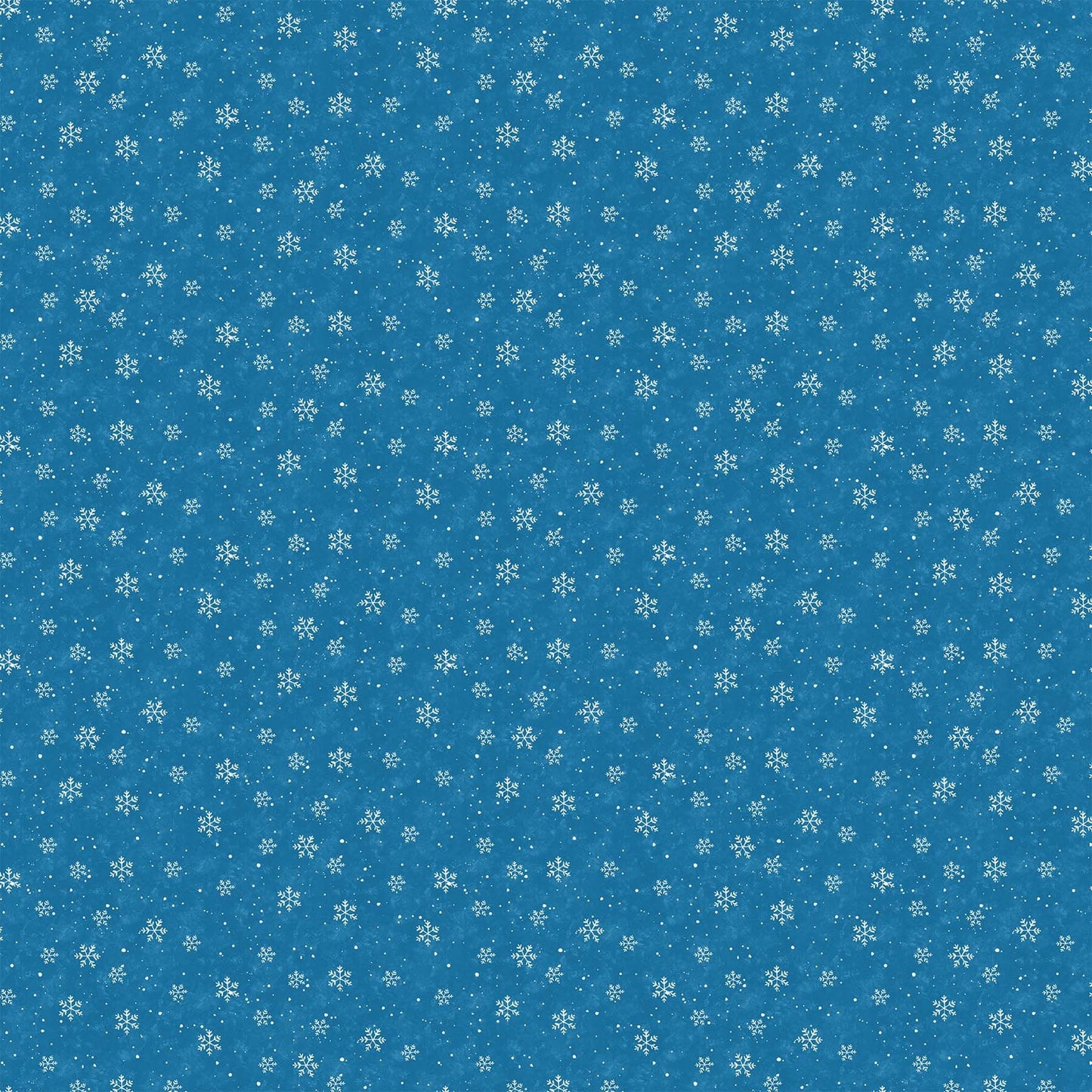 Northcott Christmas Wonder snowflakes on blue 25324-44 100% Cotton fabric