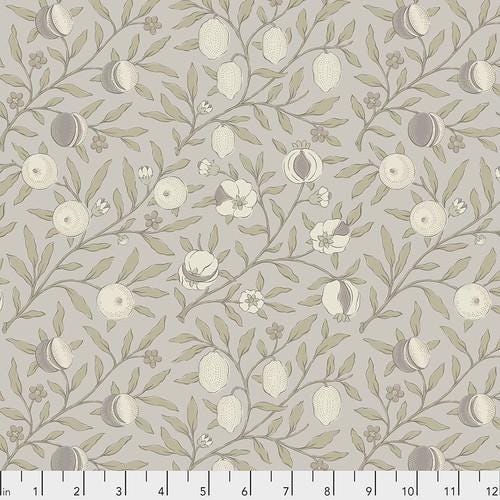 ORIGINAL MORRIS & Co Free Spirit Pure Fruit - Dove PWWM038.DOVE William Morris 100% Cotton fabric free patterns