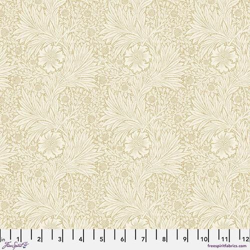 ORIGINAL MORRIS & Co Marigold - Tan PWWM006.TANXX for Free Spirit William Morris fabric 100% Cotton