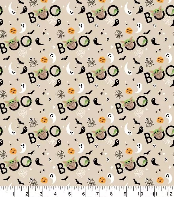 Star Wars Halloween Cotton Fabric Peekaboo Child 100% Cotton