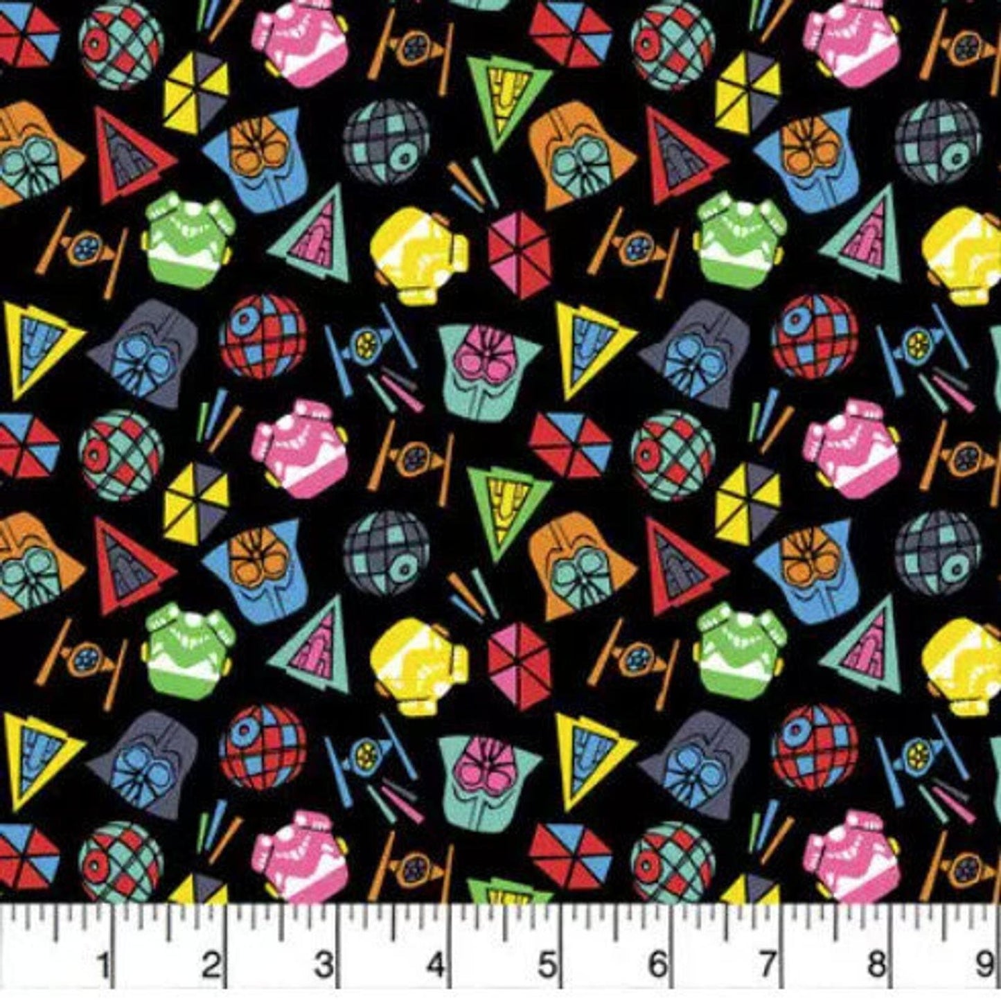 Star Wars Toss Cotton fabric 100% Cotton Fabric by Camelot