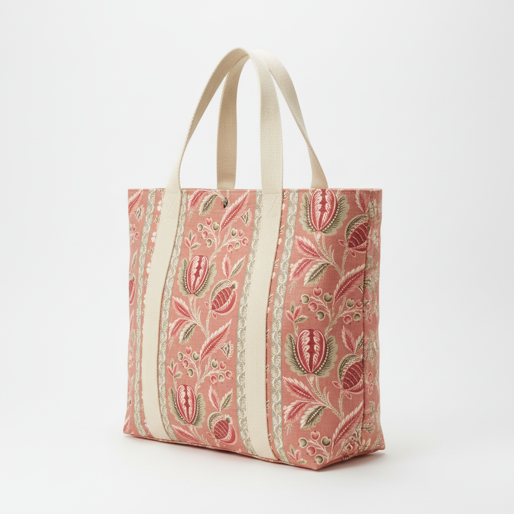 Moda Fabrics Chateau De Chantilly Clay Picardy Florals Stripe 13940 15 by French General 100% quilting Cotton fabric