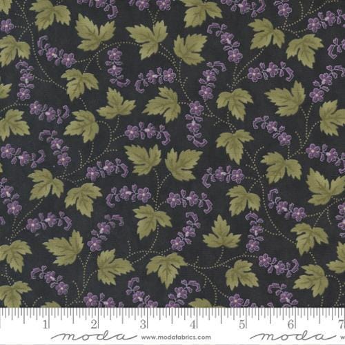 Moda Fabrics Iris Ivy Ebony 2252 15 quilting fabric 100% Cotton