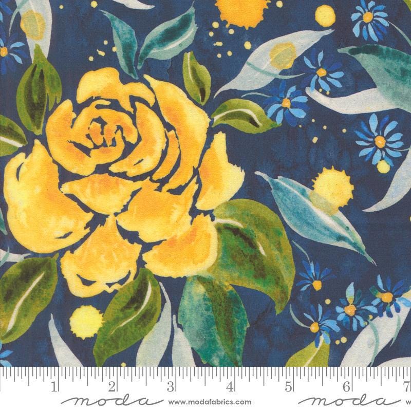 Moda Fabrics 108" Sunshine Blue Skies Lake 108021 12 quilt backing 100% Cotton fabric discontinued