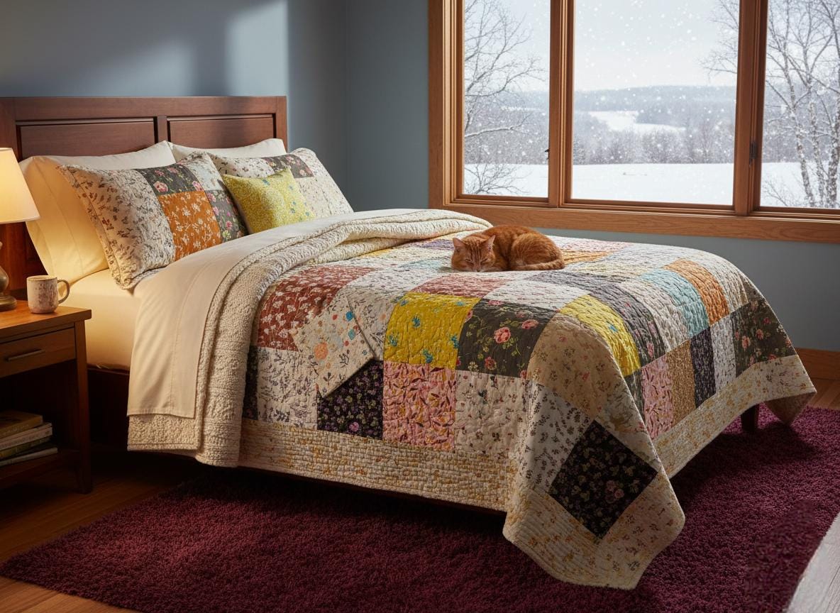 Moda Fabrics curated random fat quarter bundles happy Saturday Stash building 100% cotton fabric