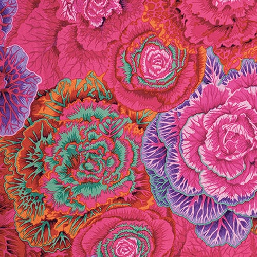 Brassica Red Classics Philip Jacobs for the Kaffe Fassett Collective 100% Cotton fabric PWPJ051.REDXX