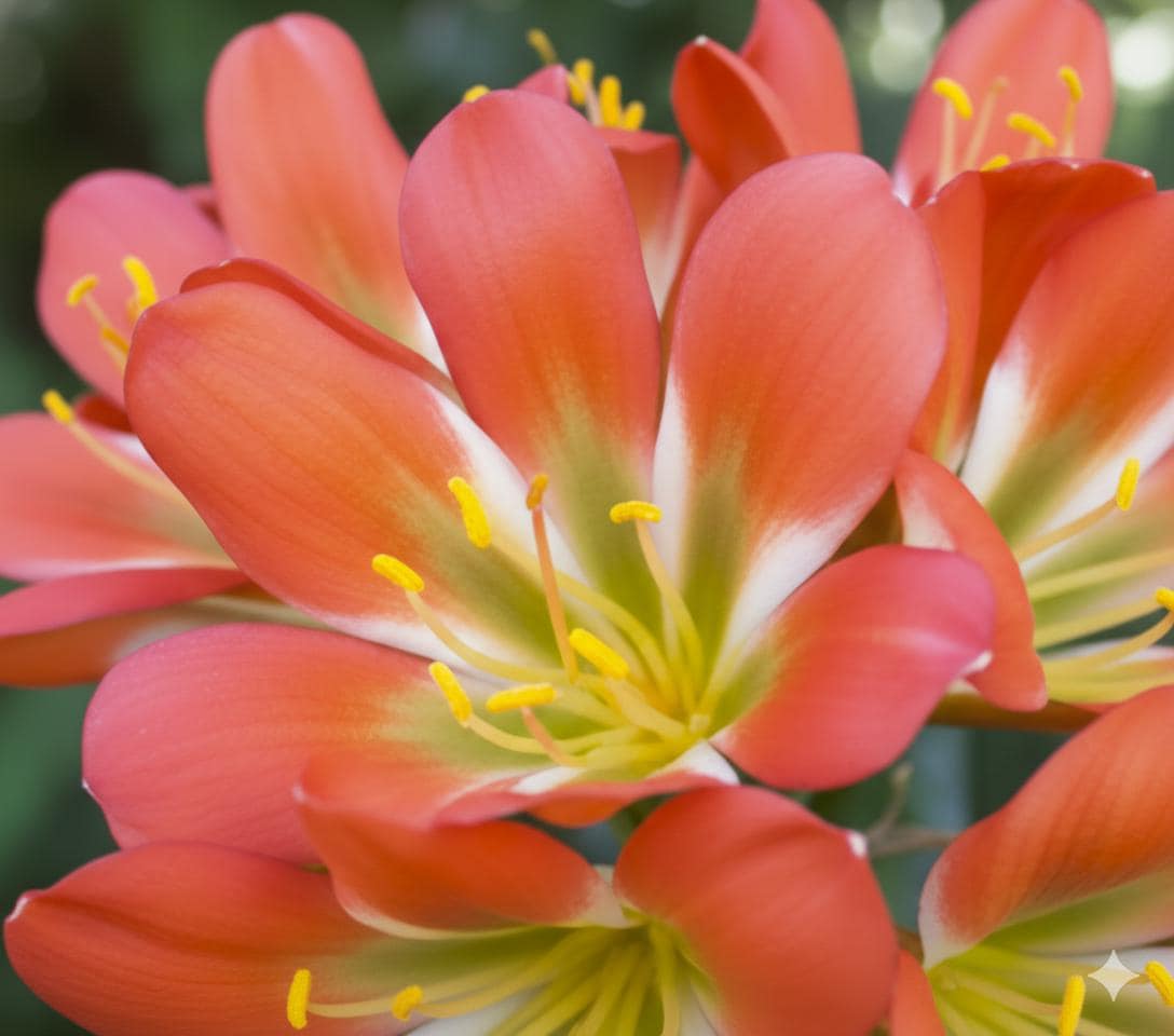 Clivia seedling Green Mamba x Cameo 3-4 inches tall one plant