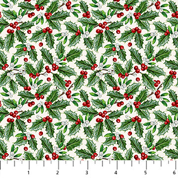Northcott Highland Heart DP28051-11 Christmas holiday fabric 100% cotton