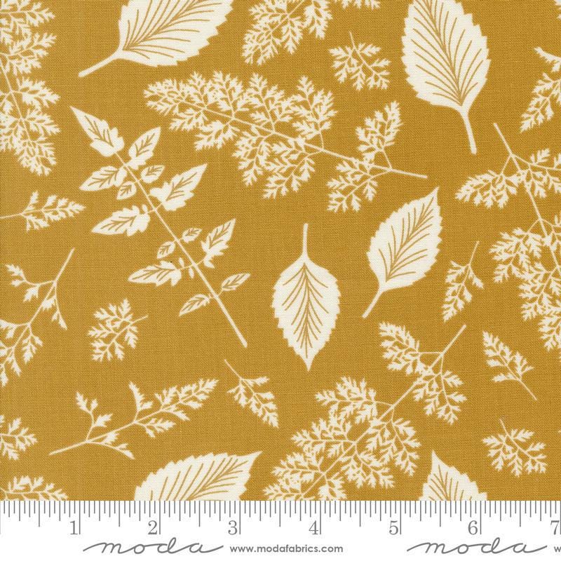 Moda Fabrics Field Of Flowers Goldenrod 3315 13 by Katharine Watson floral 100% Cotton quilting fabric