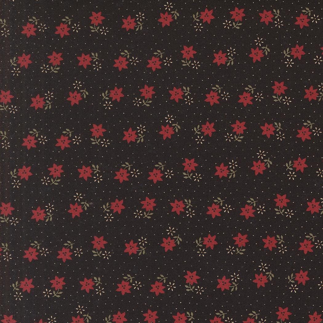 Moda Fabrics Kansas Troubles A Vintage Christmas Black 9782 19 quilting 100% Cotton fabric