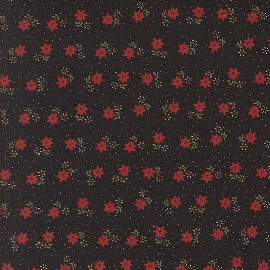 Moda Fabrics Kansas Troubles A Vintage Christmas Black 9782 19 quilting 100% Cotton fabric