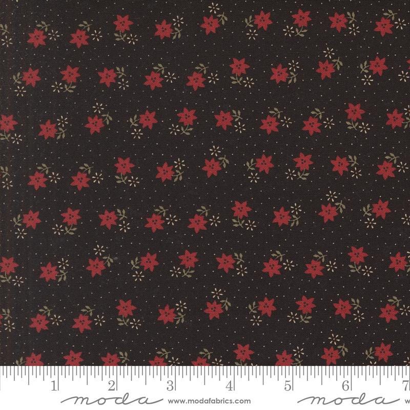 Moda Fabrics Kansas Troubles A Vintage Christmas Black 9782 19 quilting 100% Cotton fabric