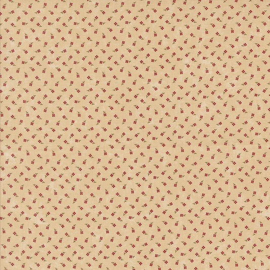 Moda Fabrics Kansas Troubles A Vintage Christmas Tan 9784 11 quilting 100% Cotton fabric