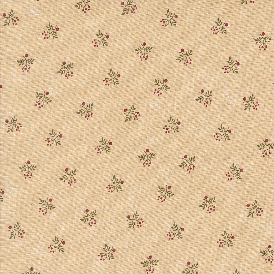 Moda Fabrics Kansas Troubles A Vintage Christmas Tan 9787 11 quilting 100% Cotton fabric