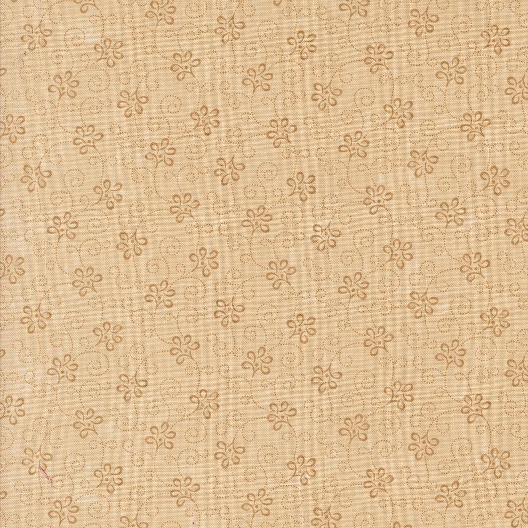 Moda Fabrics Kansas Troubles A Vintage Christmas Tonal Tan 9788 21  quilting 100% Cotton fabric