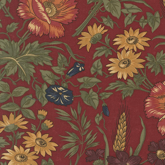 Moda Fabrics Kansas Troubles Wheatland Currant 9790 13 quilting 100% Cotton fabric