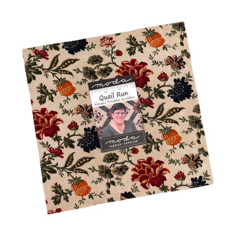 Moda Kansas Troubles  Quail Run Layer Cake 9830LC 