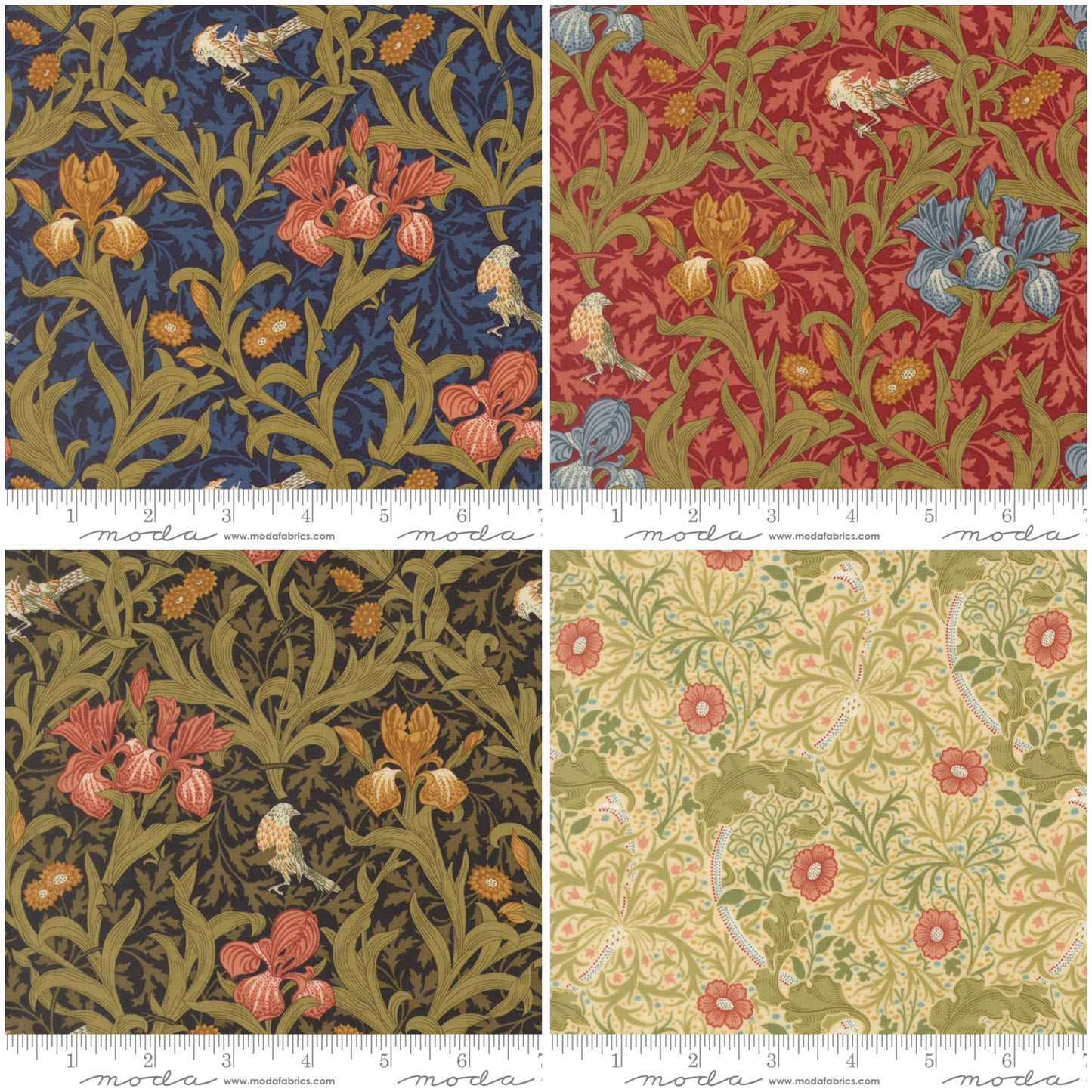 Moda Morris Muse Pre-cuts 28 prints by Barbara Brackman 100% cotton
