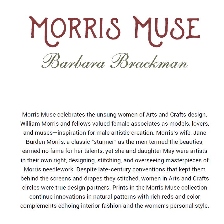 Moda Morris Muse Pre-cuts 28 prints by Barbara Brackman 100% cotton
