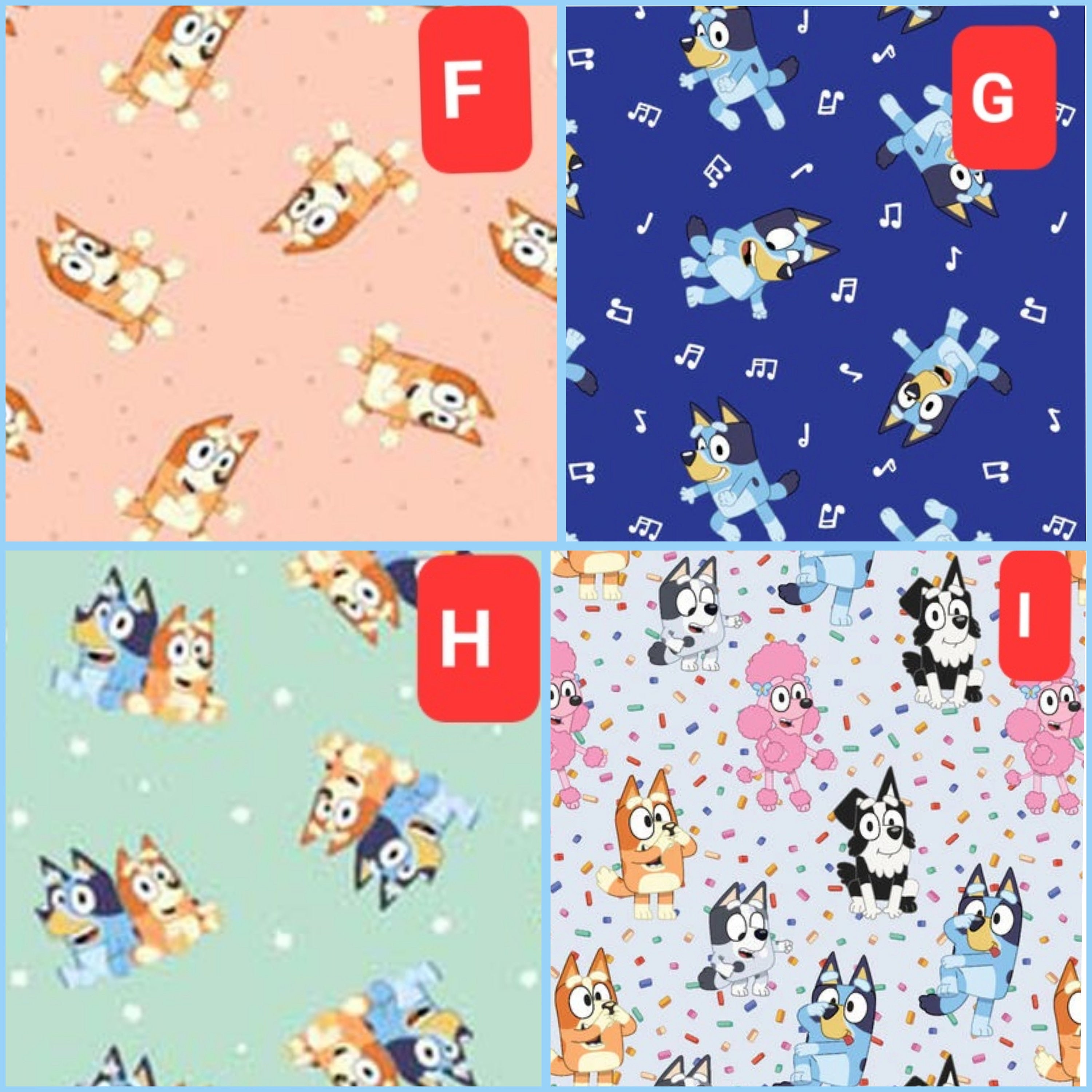 New! Disney Junior from Springs Creative Bluey and Bingo Goodnight Blu ...