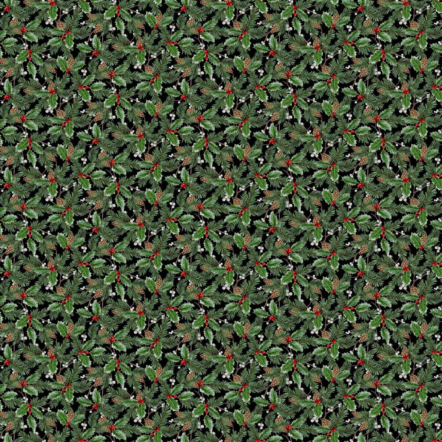 Northcott Highland Heart DP28050-99 Christmas holiday fabric 100% cotton