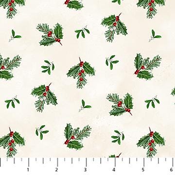 Northcott Highland Heart DP28052-11 Christmas holiday fabric 100% cotton