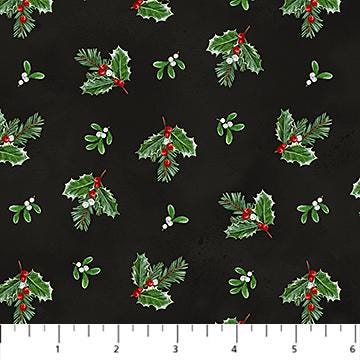 Northcott Highland Heart DP28052-99 Christmas holiday fabric 100% cotton