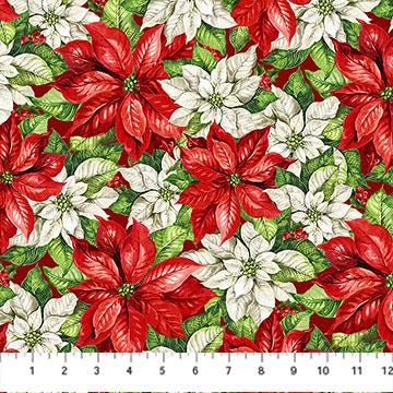 Northcott Holiday Joy DP28070-24 by Deborah Edwards 100% cotton