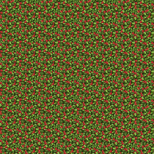 Northcott Holiday Joy DP28073-78 by Deborah Edwards 100% cotton