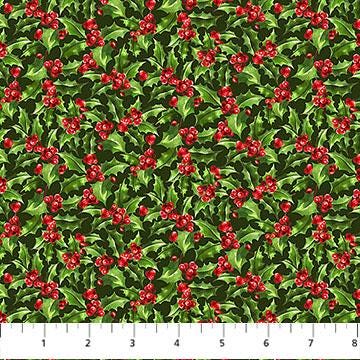 Northcott Holiday Joy DP28073-78 by Deborah Edwards 100% cotton