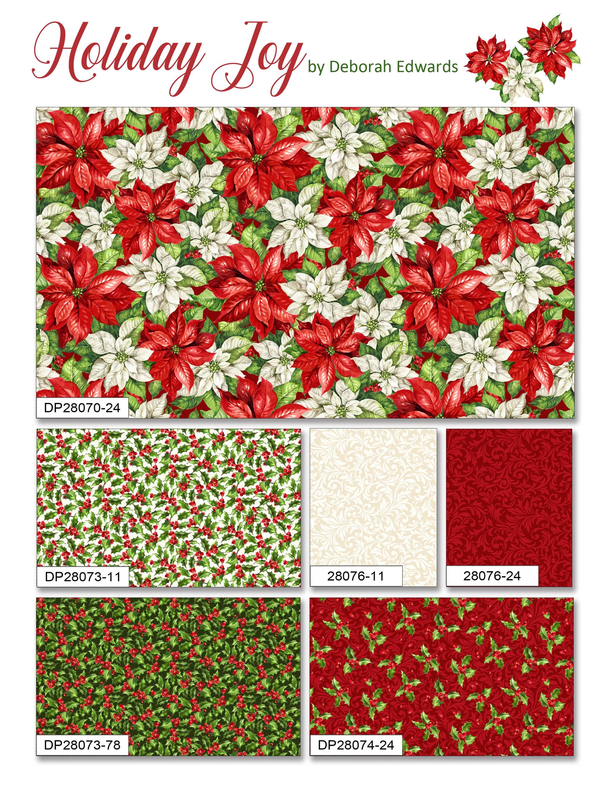 Northcott Holiday Joy Tree Skirt Panel C28067-11 NOT FINISHED panel only 100% Cotton canvas Fabric  43"x43"