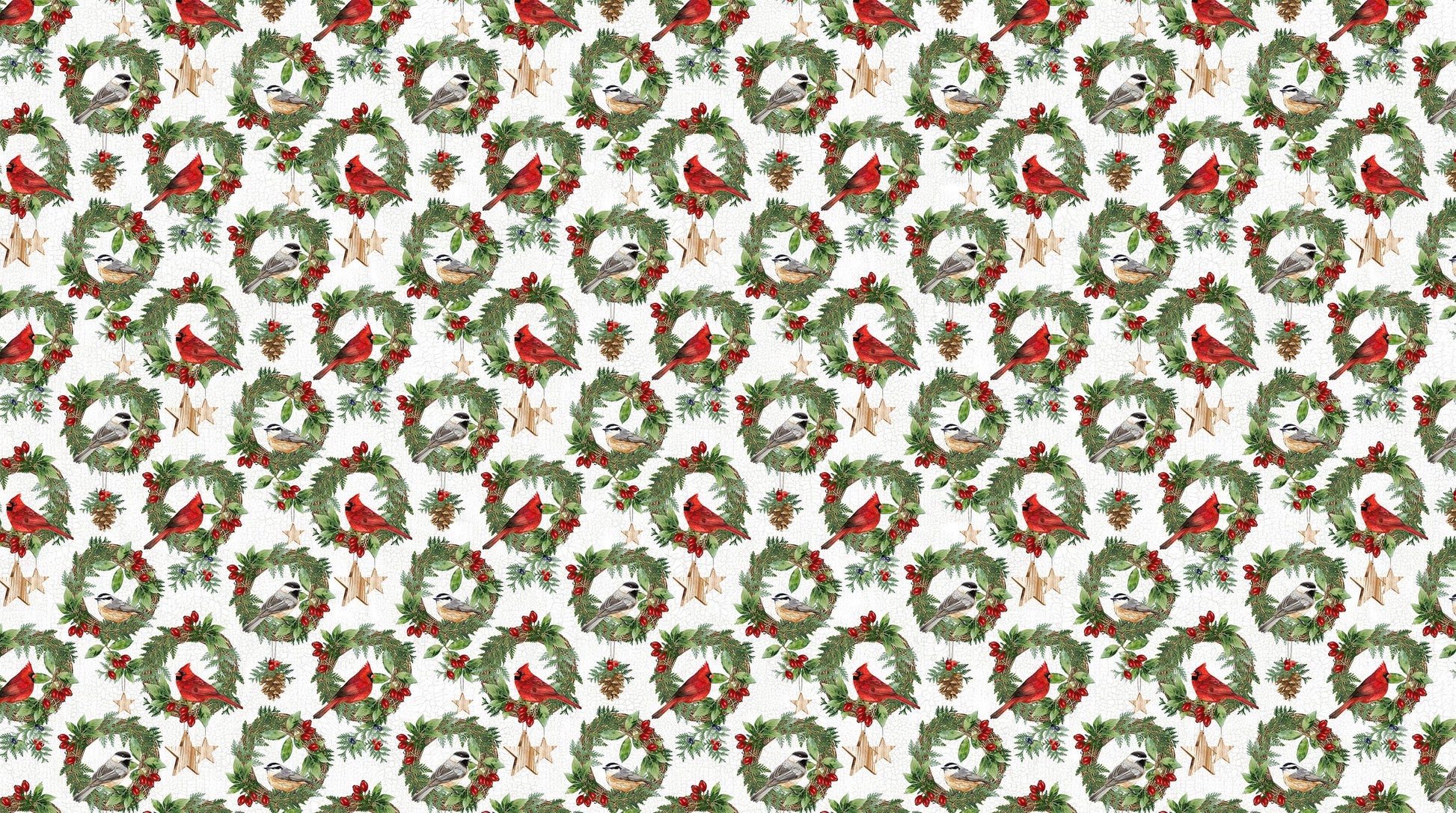 Northcott Winter Song DP27803-10 by Deborah Edwards 100% cotton