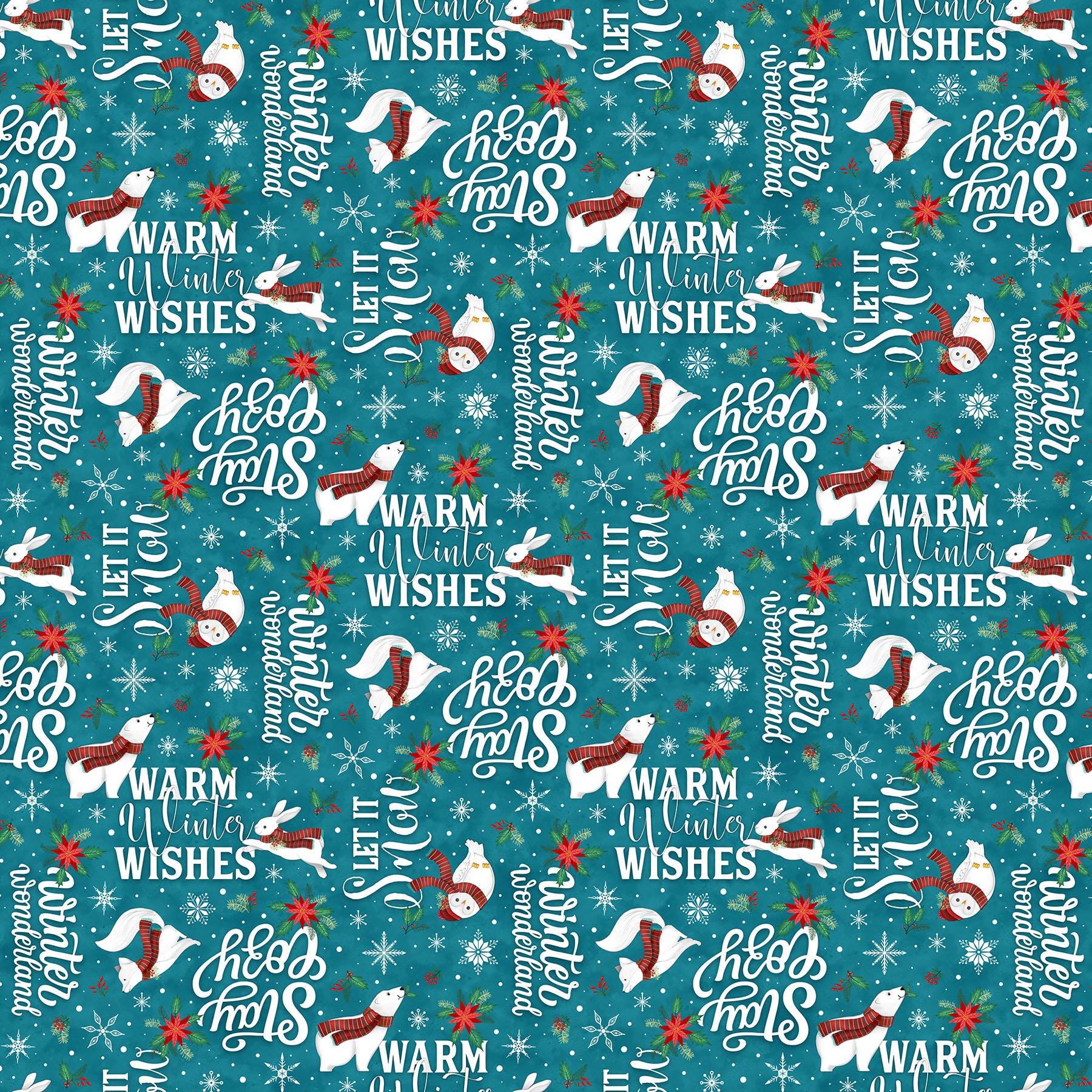 Northcott Woodland Wishes 27904-66 100% Cotton fabric