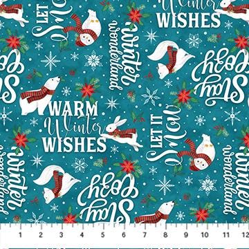 Northcott Woodland Wishes 27904-66 100% Cotton fabric
