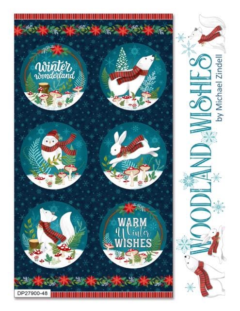 Northcott Woodland Wishes 27904-66 100% Cotton fabric