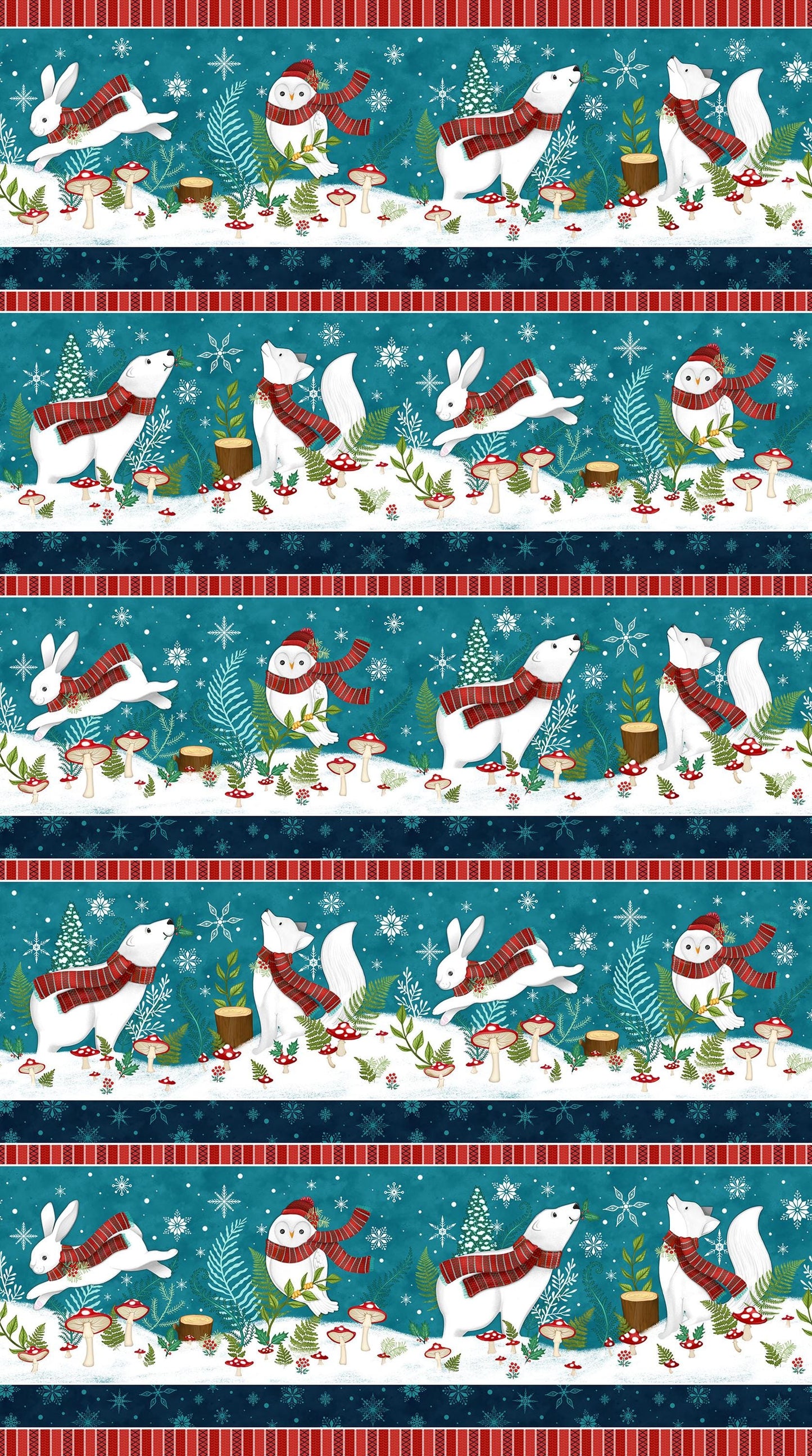 Northcott Woodland Wishes DP27901-66 100% Cotton fabric