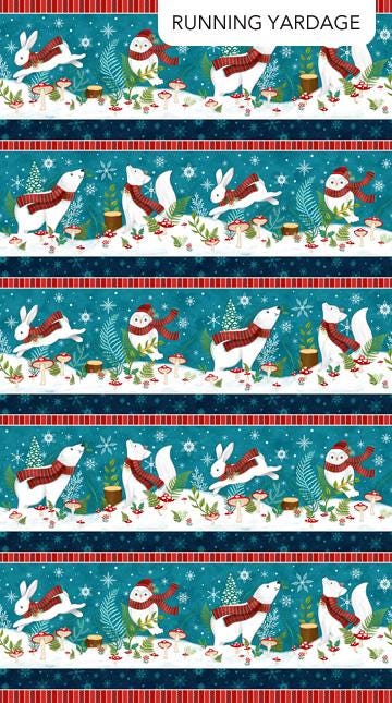 Northcott Woodland Wishes DP27901-66 100% Cotton fabric