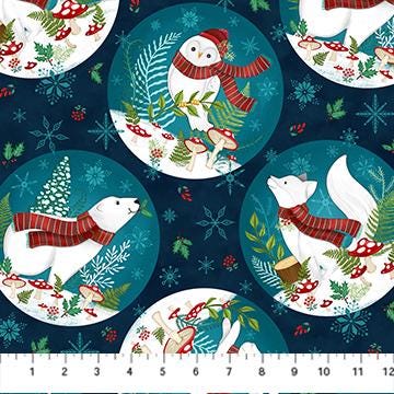 Northcott Woodland Wishes DP27902-48 100% Cotton fabric