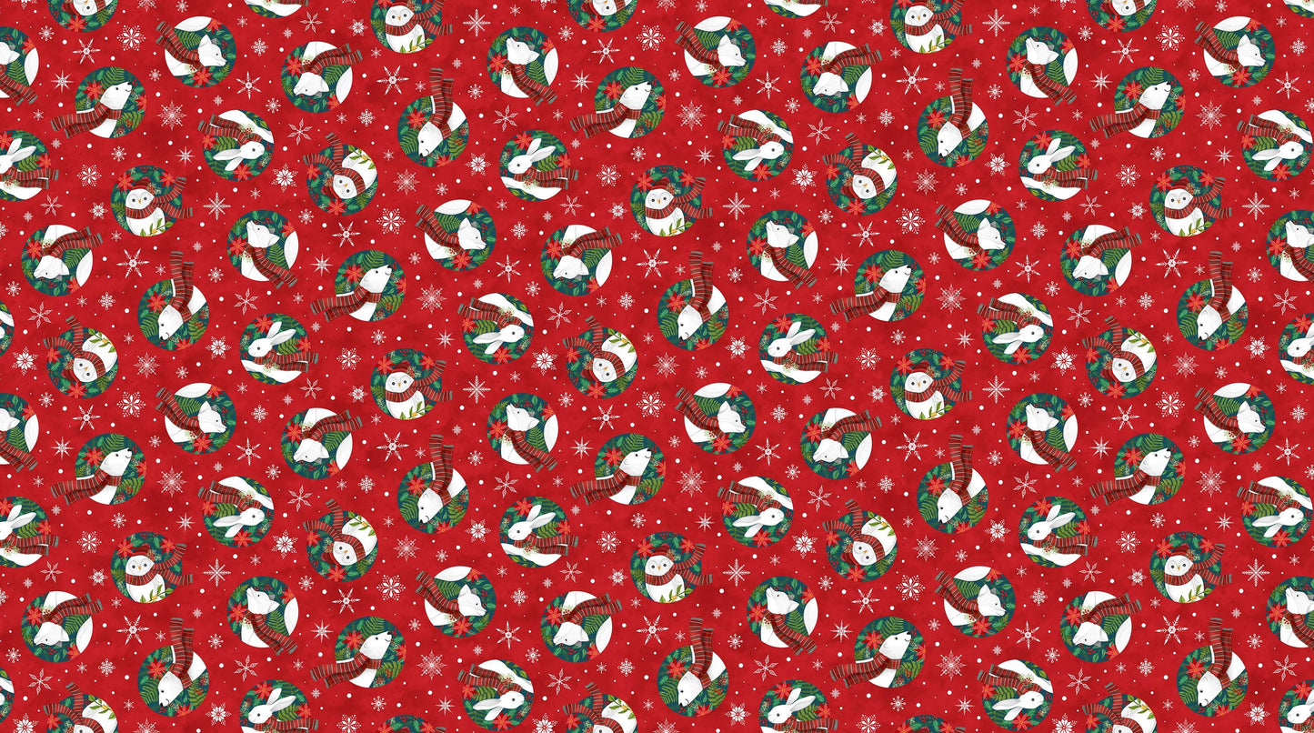 Northcott Woodland Wishes DP27903-24 100% Cotton fabric
