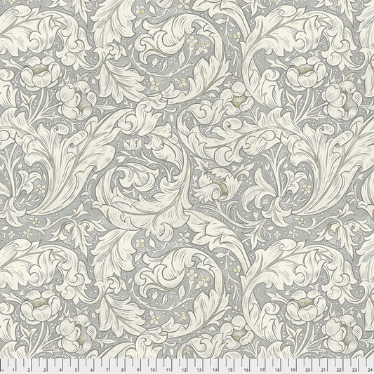 ORIGINAL MORRIS & CO PWWM033.Dove Pure Bachelors Button - Dove from Free Spirit Fabrics 100% Cotton