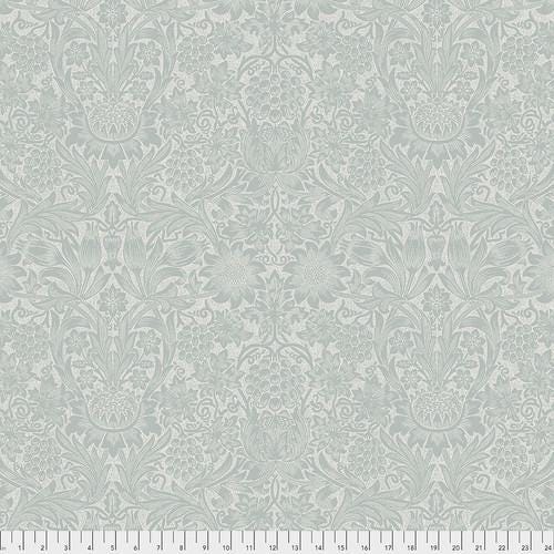 ORIGINAL MORRIS & CO Pure Sunflower - PWWM036 Mint Morris  for Free Spirit Fabrics William Morris fabric 100% Cotton