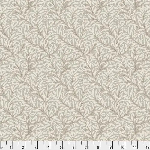 ORIGINAL MORRIS & Co Pure Willow Boughs - linen PWWM040.linen for Free Spirit William Morris fabric 100% Cotton