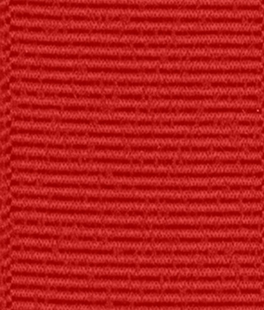 Offray 7/8"x21' Grosgrain Solid Ribbon red