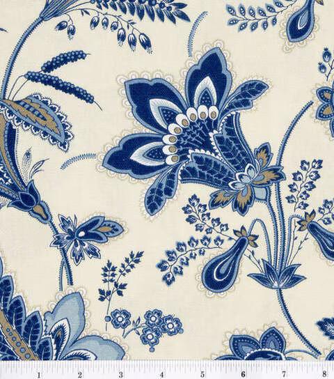 Richloom Baretta Seaside Cotton Canvas Home Decor Fabric 44" wide upholstery bag fabric