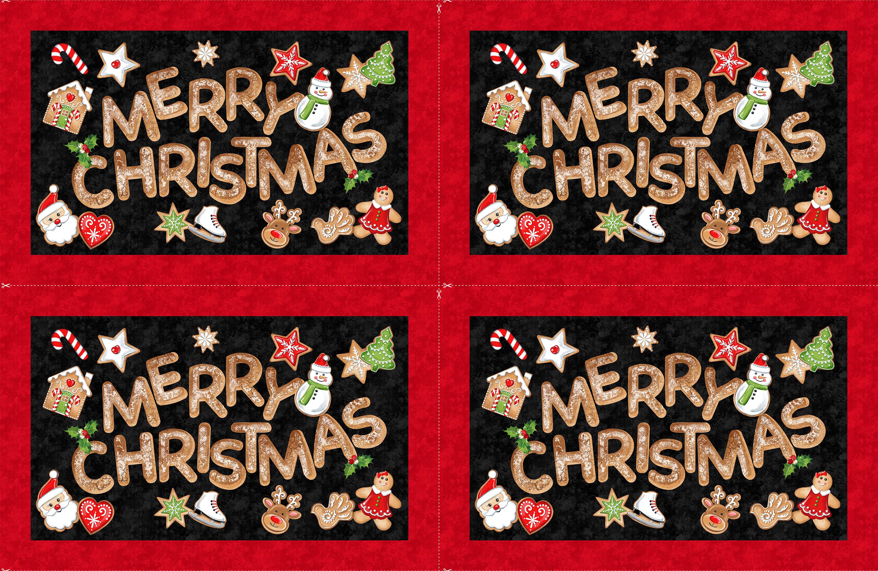 Sugar Coated DP27139-99 Placemat Panel by Deborah Edwards for Northcot ...